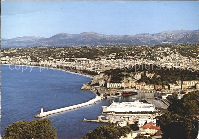 Nice Alpes Maritimes Port Ville Moyen et Haut Pays Passagierschiff