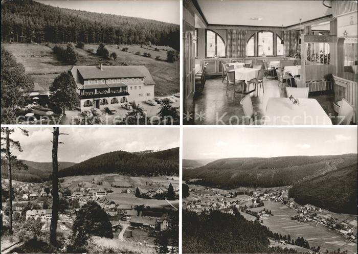 Enzkloesterle Gasthof Pension Enztallust Panorama Luftkurort Wintersportplatz