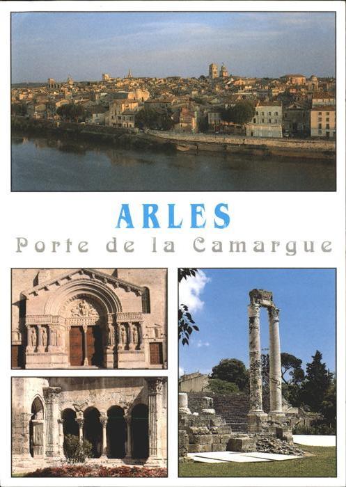 Arles Bouches-du-Rhone Ville romaine Ruine Porte de la Camargue