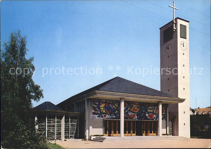 Audincourt Eglise du Sacre Coeur Architecte Novari