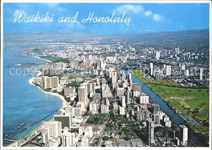 Waikiki Fliegeraufnahme