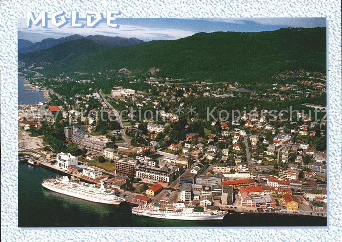 Molde Fliegeraufnahme Passagierschiff