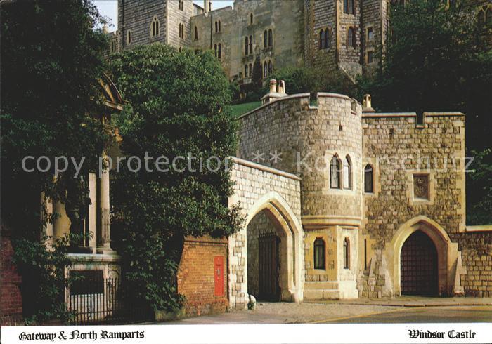 Windsor Castle Gateway and North Ramparts