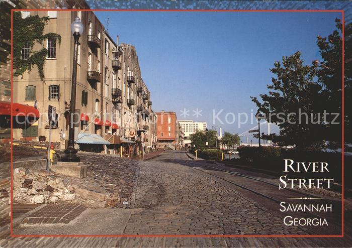 Savannah Georgia River Street