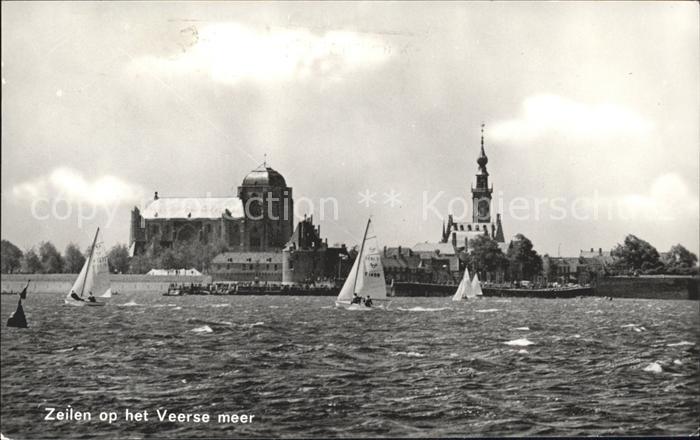 Veere Zeilen op het Veerse meer