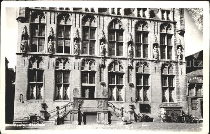 Veere Stadhuis Fassade