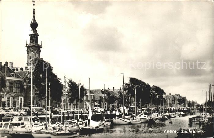 Veere Jachthaven Stadhuis Hafen