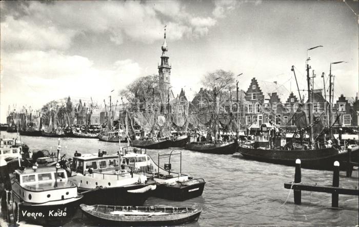 Veere Kade Hafen Schiffe