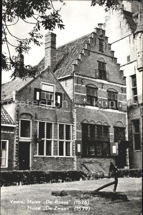 Veere Huize De Roose Huize De Zwaan Giebelhaus