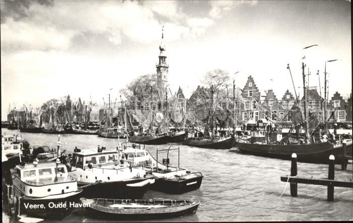 Veere Oude Haven Hafen Schiffe