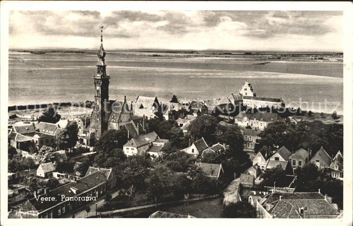 Veere Panorama Historisches Rathaus