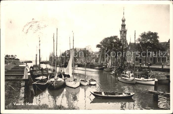 Veere Haven Hafen Boote
