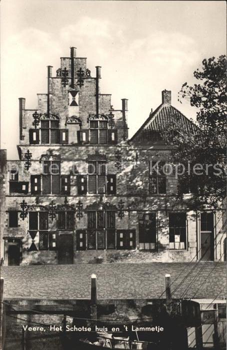 Veere Het Schotse huis en 't Lammetje Giebelhaus