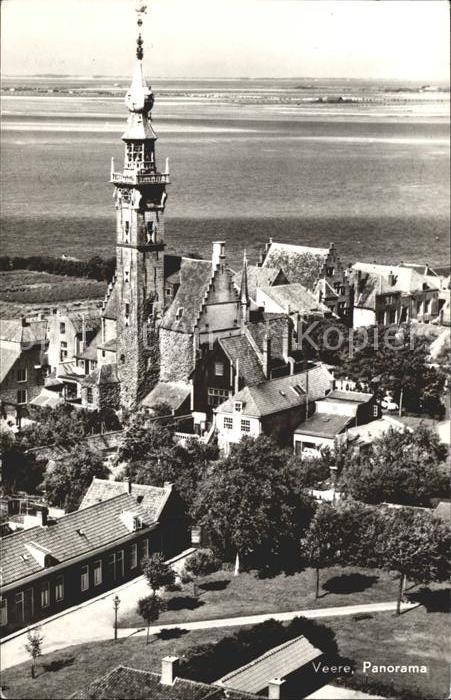 Veere Panorama Historisches Rathaus