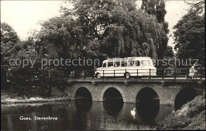 Goes Netherlands Stenenbrug Brücke Autobus