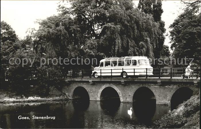 Goes Netherlands Stenenbrug Brücke Autobus