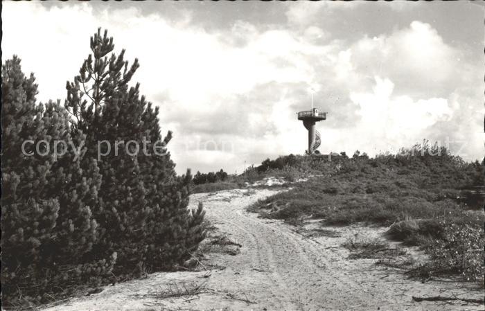 Burgh Haamstede Domaniale bossen Uitzichttoren Aussichtsturm