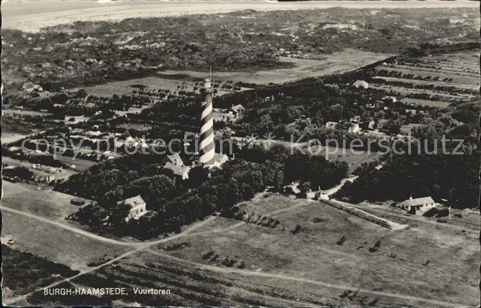 Burgh Haamstede Vuurtoren Leuchtturm Fliegeraufnahme
