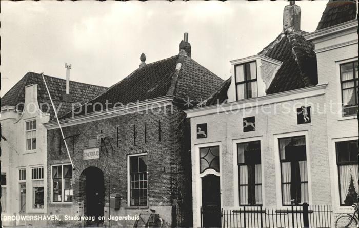 Brouwershaven Stadsweg en Jagershuis