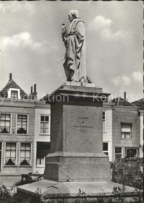 Brouwershaven Standbeeld Jacob Cats Denkmal Statue