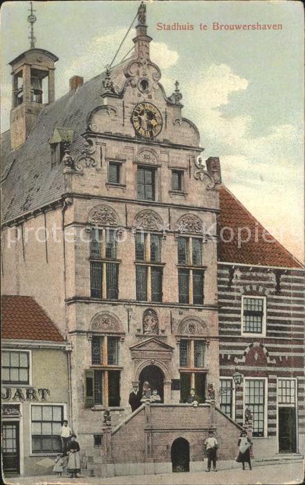 Brouwershaven Stadhuis Rathaus