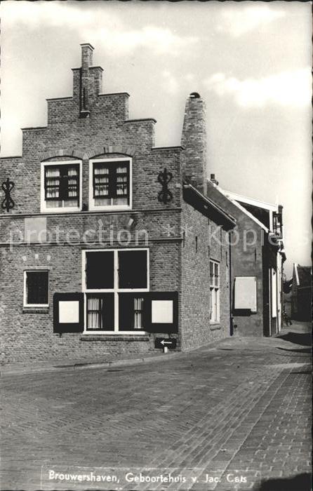 Brouwershaven Geboortehuis Jacob Cats
