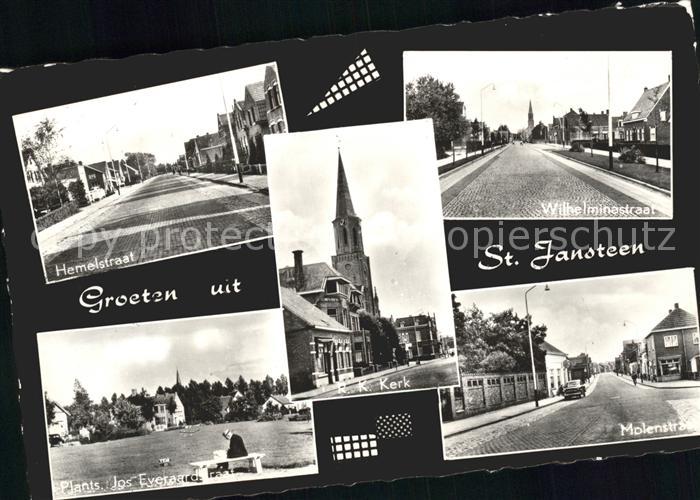 St Jansteen Hemelstraat Wilhelminestraat Molenstraat Plants Jos Everaardstraat K