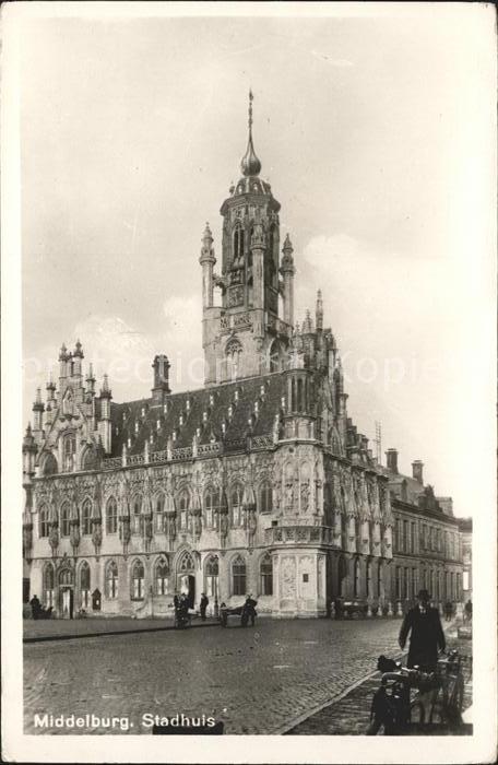 Middelburg Zeeland Stadhuis Rathaus