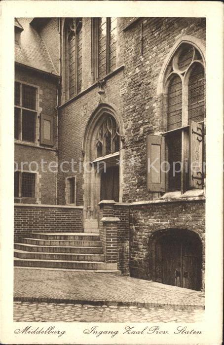 Middelburg Zeeland Ingang Zaal Provincial Staten