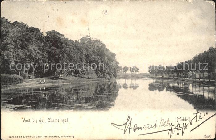 Middelburg Zeeland Vest bij den Tramsingel