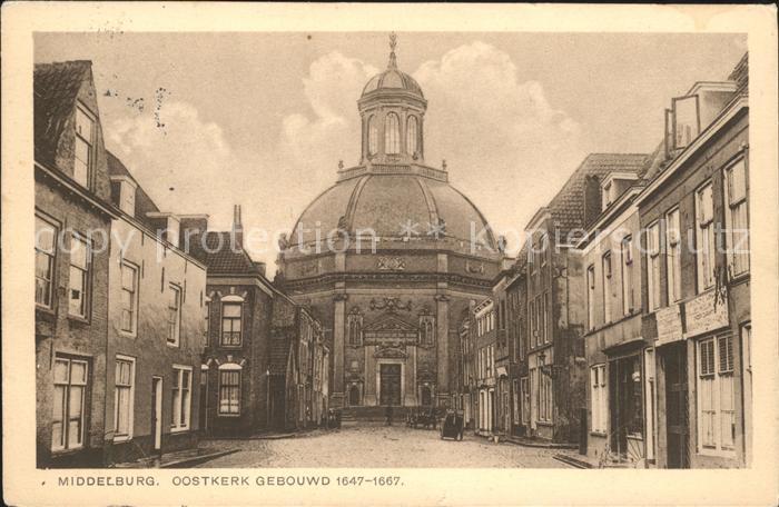 Middelburg Zeeland Oostkerk Kirche 17. Jhdt.