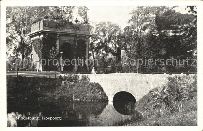 Middelburg Zeeland Koepoort Brug Bruecke