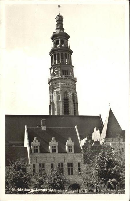 Middelburg Zeeland Lange Jan Turm der Koorkerk Kirche