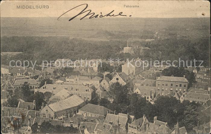 Middelburg Zeeland Panorama