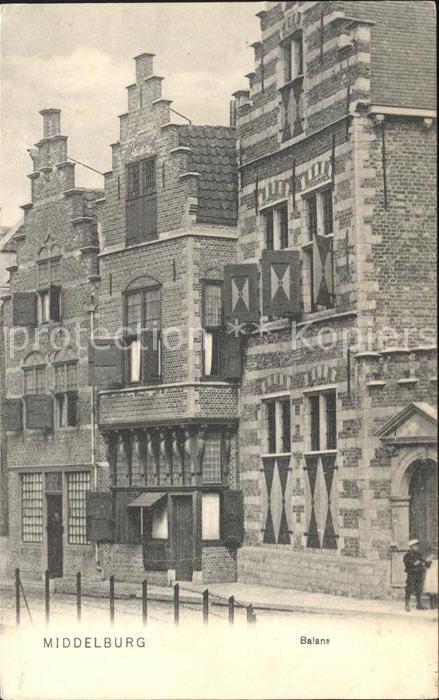 Middelburg Zeeland Balans Giebelhaus