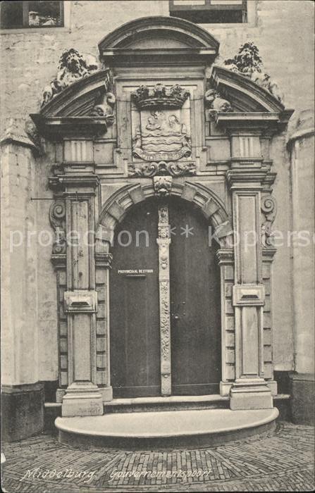 Middelburg Zeeland Gouvernementspoort