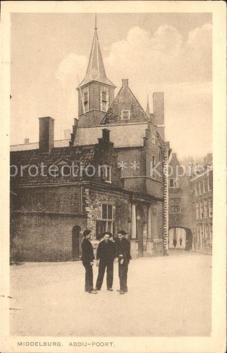 Middelburg Zeeland Abdij Poort Abtei