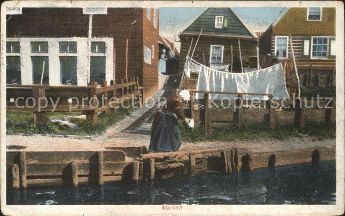 Marken Wohnhäuser am Wasser