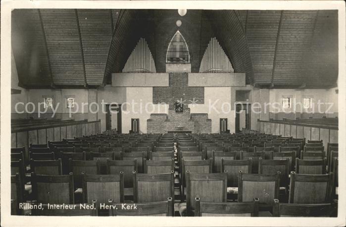 Rilland Interieur Ned Herv Kerk Kirche