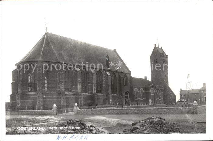 Oosterland Kerk met Toren Kirche Turm