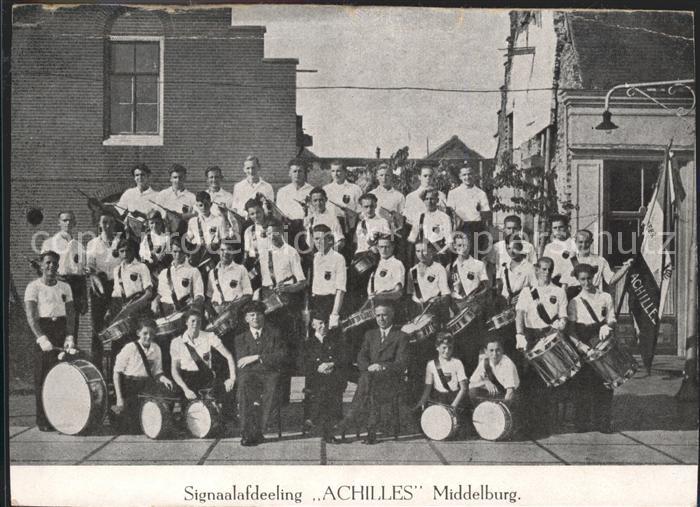 Middelburg Zeeland Signaalafdeeling Achilles Musikkapelle