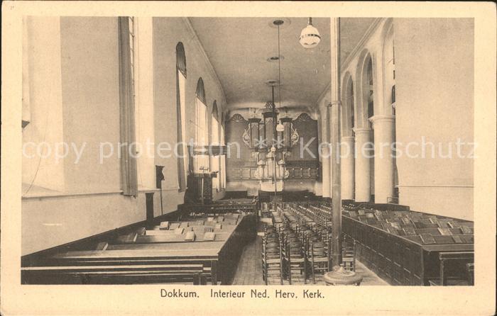 Dokkum Interieur Ned Herv Kerk Kirche