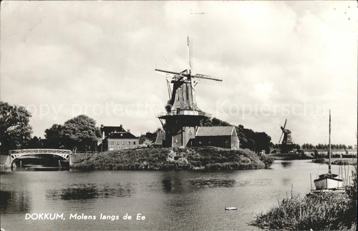 Dokkum Molens langs de Ee Windmuehle