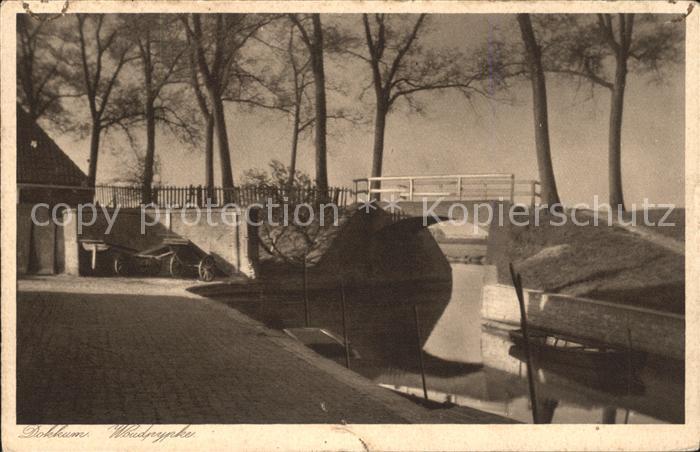 Dokkum Woudpypke Brug Brücke