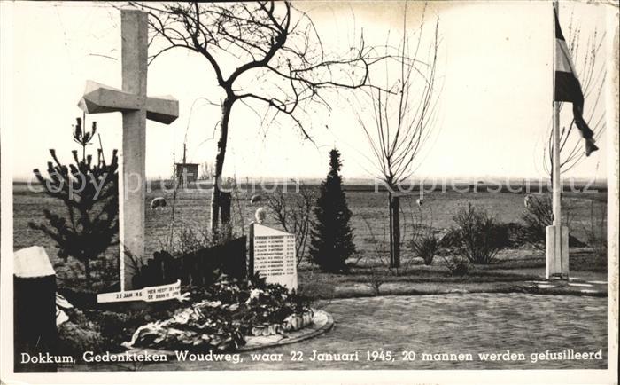 Dokkum Gedenkteken Woudweg