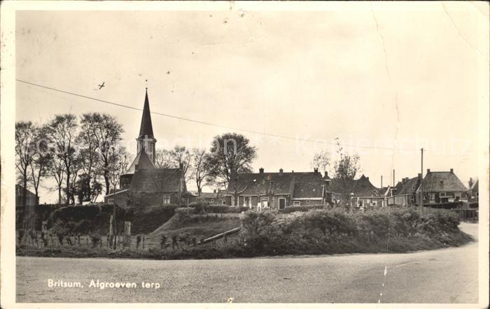 Britsum Afgroeven terp Kirche