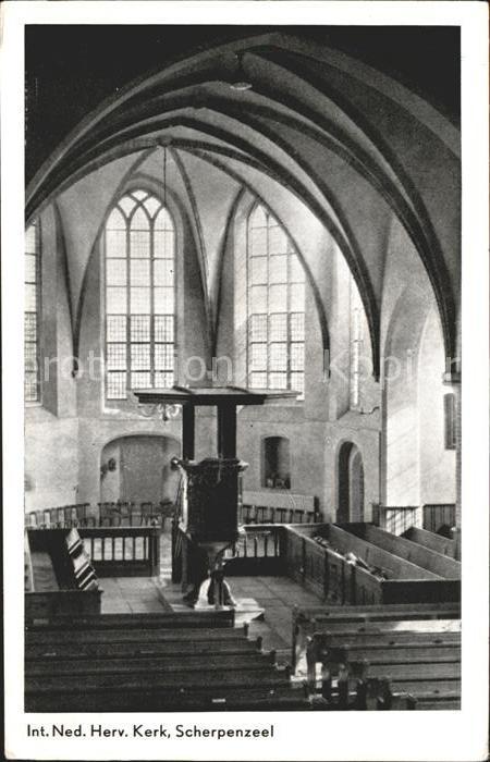 Scherpenzeel Interieur Ned Herv Kerk Kirche