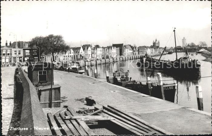 Zierikzee Nieuwe Haven Hafen Schiff