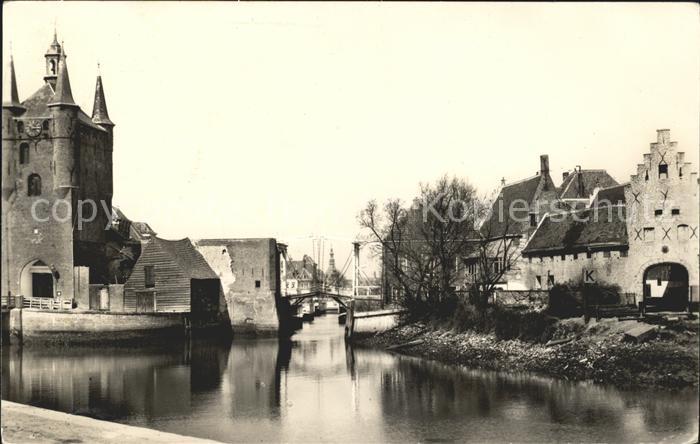 Zierikzee Noord en Zuid Havenpoort Zugbrücke