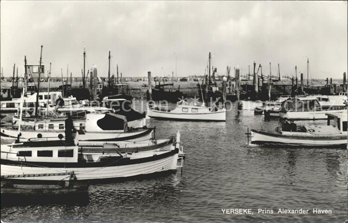 Yerseke Prins Alexander Haven Hafen Boote